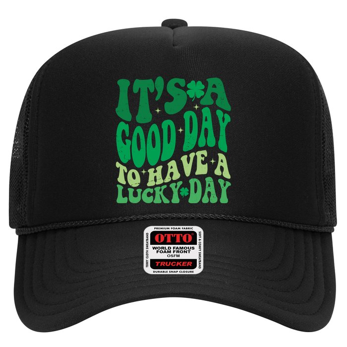 Retro St Patricks Day Irish Its A Good Day To Have A Lucky Day Hat