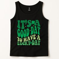 Retro St Patricks Day Irish Its A Good Day To Have A Lucky Day Tank Top
