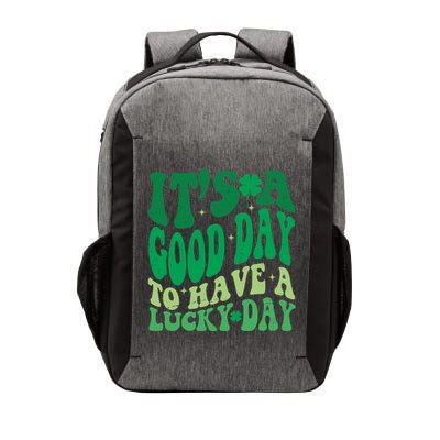 Retro St Patricks Day Irish Its A Good Day To Have A Lucky Day Vector Backpack