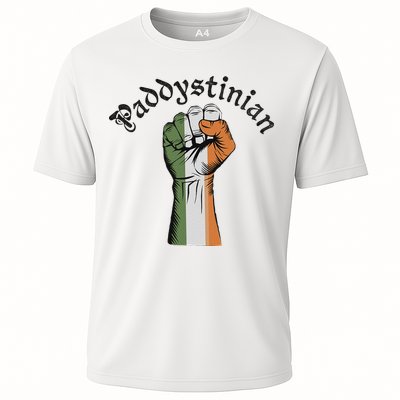 Retro Strong Paddystinian Irish Palestine Flag Performance Shirt