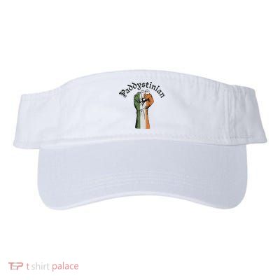 Retro Strong Paddystinian Irish Palestine Flag Visor