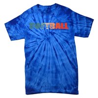 Retro Softball Player Vintage Pitcher Catcher Softball Great Gift Tie-Dye T-Shirt