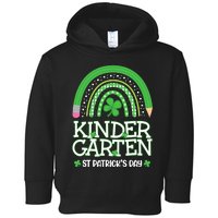 Rainbow St Patricks Day Kindergarten Teacher Wo Girl Toddler Hoodie