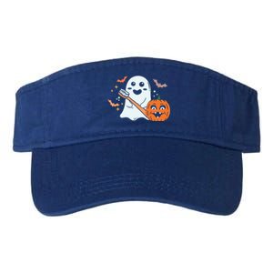 Retro Spooky Pediatric Dentist Dental Assistance Halloween Meaningful Gift Valucap Bio-Washed Visor