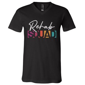 Rehab Squad Physical Therapy V-Neck T-Shirt