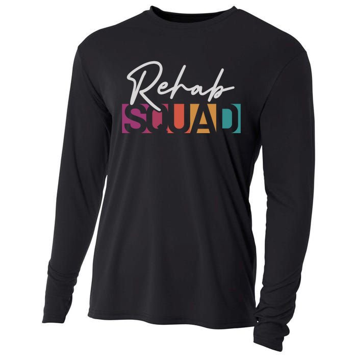 Rehab Squad Physical Therapy Cooling Performance Long Sleeve Crew