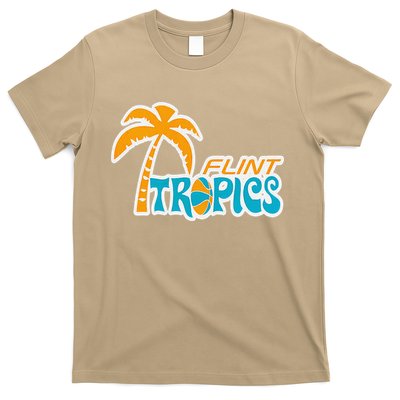 Retro Summer Quote Flint Tropics Funny Sport Volleyball T-Shirt