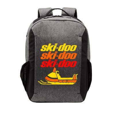 Retro Sport Quote Ski Doo Vintage Snowmobiles Funny Winter Vector Backpack