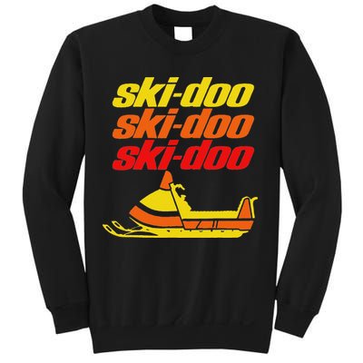Retro Sport Quote Ski Doo Vintage Snowmobiles Funny Winter Sweatshirt