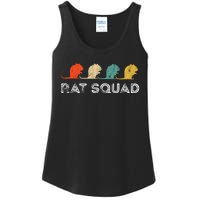 Rat Squad Retro Vintage Rat Owner Rodent Mouse Rat Lover Ladies Essential Tank