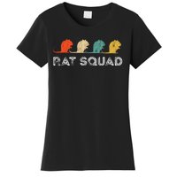 Rat Squad Retro Vintage Rat Owner Rodent Mouse Rat Lover Women's T-Shirt