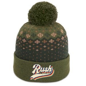 Rush Surname The Baniff Cuffed Pom Beanie