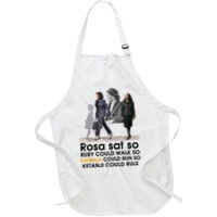 Rosa Sat Ruby Walk So Kamala Could Run So Ketanji Could Rule Full-Length Apron With Pockets