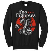 Red Snake Rock Music By Rock Off Sweatshirt