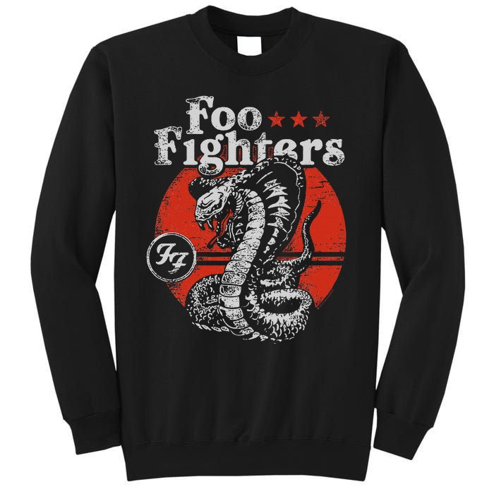 Red Snake Rock Music By Rock Off Sweatshirt