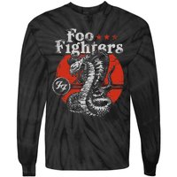 Red Snake Rock Music By Rock Off Tie-Dye Long Sleeve Shirt