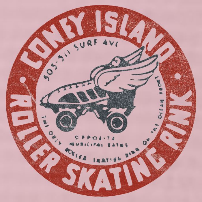 Roller Skating Rink Coney Island Brooklyn 25L Jumbo Tote