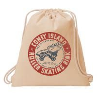 Roller Skating Rink Coney Island Brooklyn Drawstring Bag
