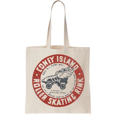 Roller Skating Rink Coney Island Brooklyn Bag