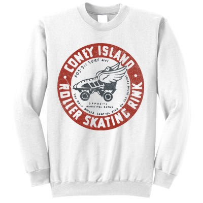 Roller Skating Rink Coney Island Brooklyn Sweatshirt