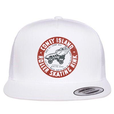 Roller Skating Rink Coney Island Brooklyn Flatbill Hat