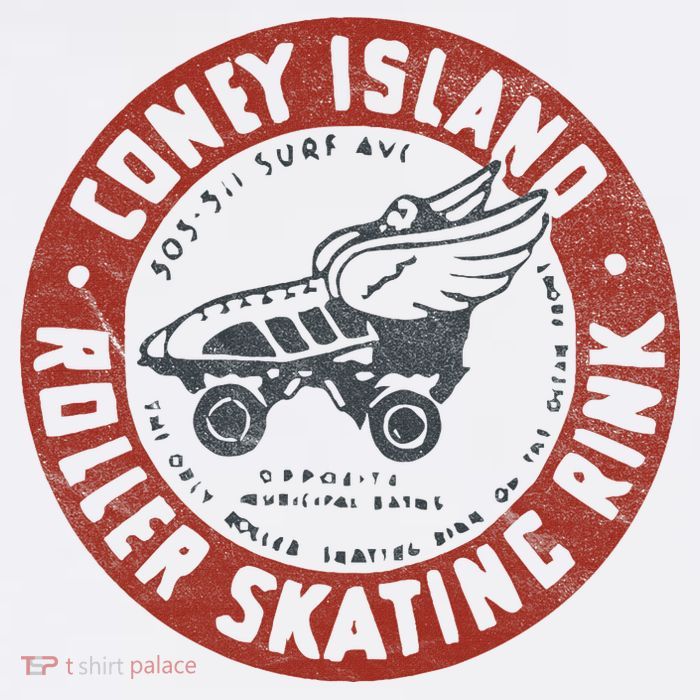 Roller Skating Rink Coney Island Brooklyn Flatbill Hat