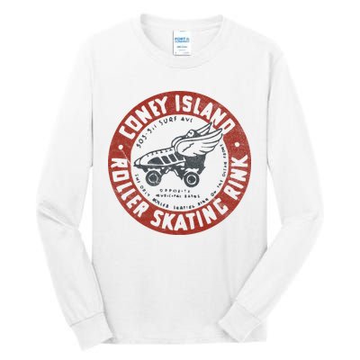 Roller Skating Rink Coney Island Brooklyn Tall Long Sleeve T-Shirt