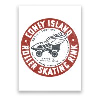 Roller Skating Rink Coney Island Brooklyn Poster