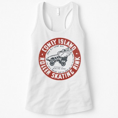 Roller Skating Rink Coney Island Brooklyn Womens Tank Top
