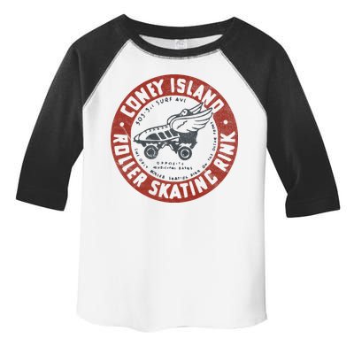 Roller Skating Rink Coney Island Brooklyn Toddler Fine Jersey T-Shirt