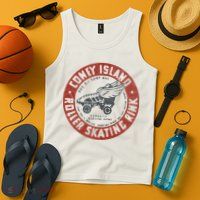 Roller Skating Rink Coney Island Brooklyn Tank Top
