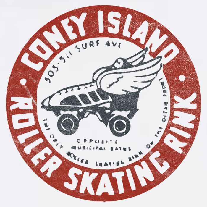 Roller Skating Rink Coney Island Brooklyn Toddler T-Shirt