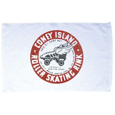 Roller Skating Rink Coney Island Brooklyn Microfiber Hand Towel