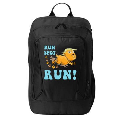 Run Spot Run Funny Run Spot Run City Backpack