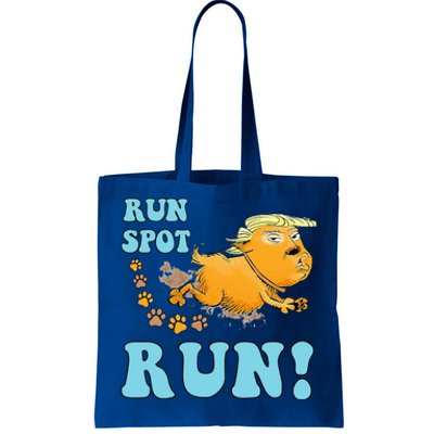 Run Spot Run Funny Run Spot Run Tote Bag