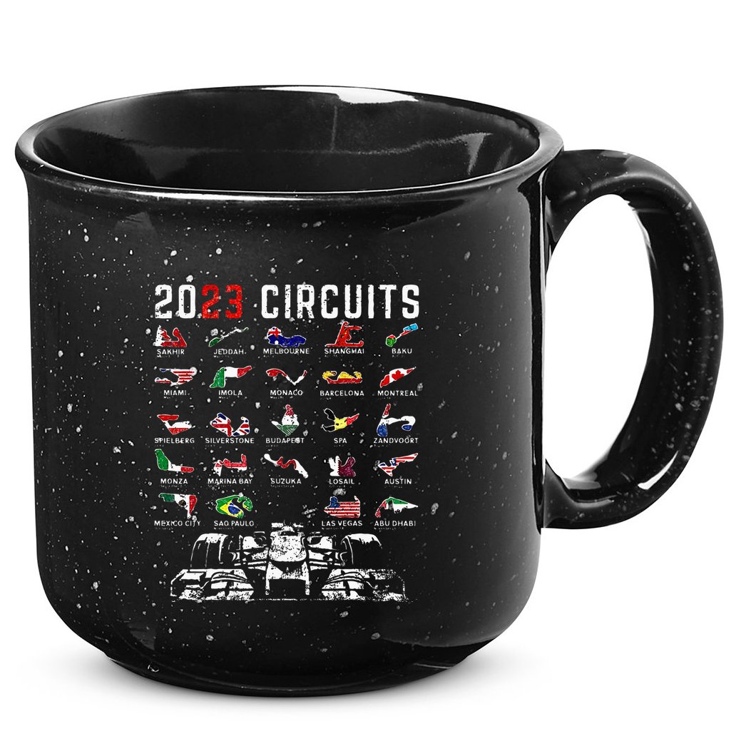 Racing Season Race Car Drag Racer Dirt Track Racing 15oz Campfire Ceramic Mug