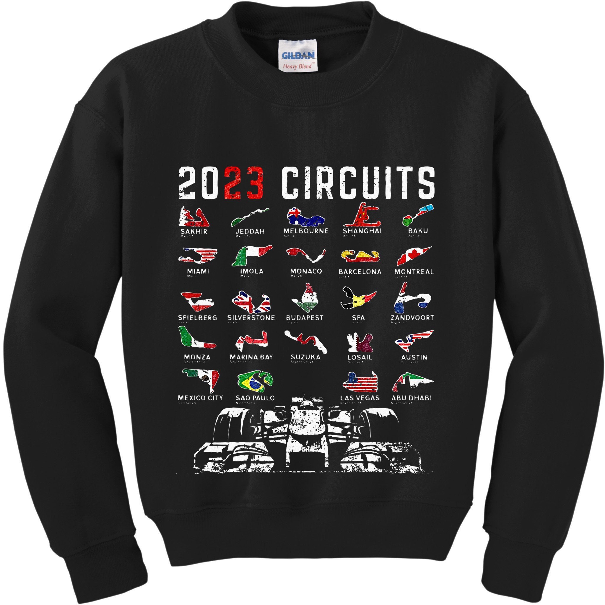 Racing Season Race Car Drag Racer Dirt Track Racing Kids Sweatshirt