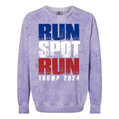 Run Spot Run Colorblast Crewneck Sweatshirt