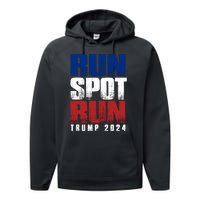 Run Spot Run Performance Fleece Hoodie