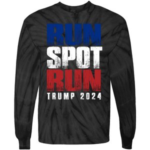 Run Spot Run Tie-Dye Long Sleeve Shirt