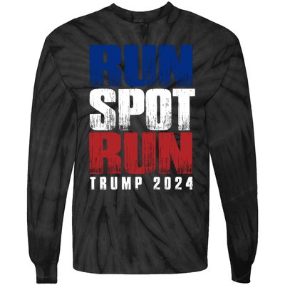 Run Spot Run Tie-Dye Long Sleeve Shirt