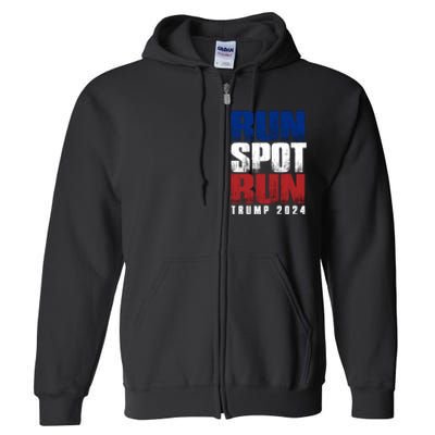 Run Spot Run Full Zip Hoodie