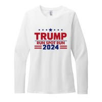 Run Spot Run Trump 2024 Womens CVC Long Sleeve Shirt