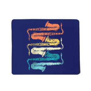 Retro Saxophone Mousepad