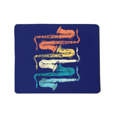 Retro Saxophone Mousepad