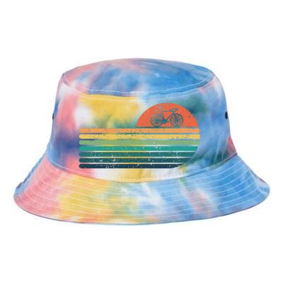 Retro Sunset Road Bike Bicycle Vintage Cycling Tie Dye Newport Bucket Hat