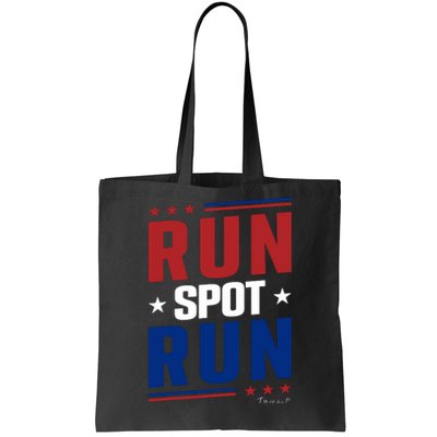 Run Spot Run Tote Bag