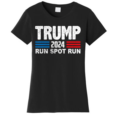 Run Spot Run Trump 2024 Women's T-Shirt