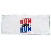 Run Spot Run Large Microfiber Waffle Golf Towel