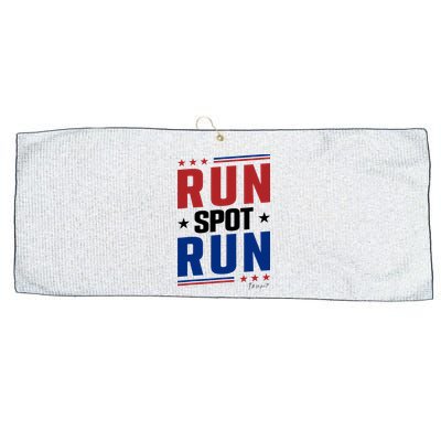 Run Spot Run Large Microfiber Waffle Golf Towel